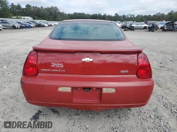 ✅ 2007 Chevrolet Monte Carlo LS • VIN: 2G1WJ15K479172127 • Лот: 82414955. Опубликован ранее на Copart с пробегом 183 018 миль. Бесплатный доступ к архиву аукционных продаж из США и подробный отчёт об истории автомобиля на DreamBid. Изображение 6.