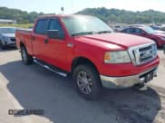 ✅ 2008 Ford F-150 XLT • VIN: 1FTPW14VX8FB97115 • Lot: 43258837. Listed on IAAI with 206,016 mi. Free auction sales archive from the USA and detailed vehicle history report at DreamBid. Image 1.