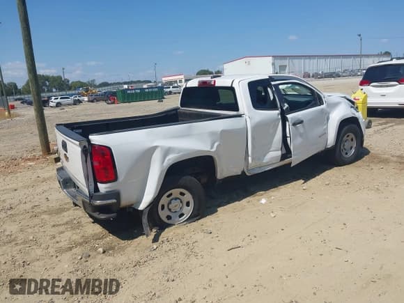 ✅ 2020 Chevrolet Colorado 2WD Work Truck • VIN: 1GCHSBEA2L1243785 • Lot: 43209539. Listed on IAAI with 49,127 mi. Free auction sales archive from the USA and detailed vehicle history report at DreamBid. Image 4.