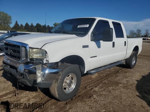 ✅ 2000 Ford F-250 XL • VIN: 1FTNW21F7YEE21800 • Lot: 85504015. Listed on Copart with 229,701 mi. Free auction sales archive from the USA and detailed vehicle history report at DreamBid. Image 1.