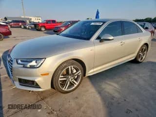 ✅ 2017 Audi A4 Prestige • VIN: WAUFNAF40HN011135 • Lot: 71832195. Listed on Copart with 34,510 mi. Free auction sales archive from the USA and detailed vehicle history report at DreamBid. Image 1.