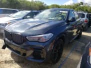 ✅ 2022 BMW X6 M50i • VIN: 5UXCY8C04N9K18587 • Lot: 62977162. Listed on Copart with Not provided. Free auction sales archive from the USA and detailed vehicle history report at DreamBid. Image 2.