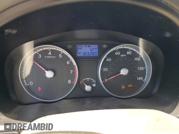 ✅ 2011 Hyundai Accent GLS • VIN: KMHCN4AC4BU601336 • Лот: 61555105. Опубликован ранее на Copart с пробегом 183 280 миль. Бесплатный доступ к архиву аукционных продаж из США и подробный отчёт об истории автомобиля на DreamBid. Изображение 9.