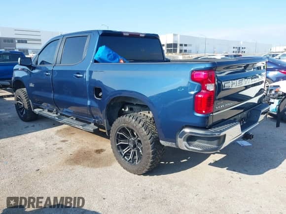 2019 Chevrolet Silverado 1500 LT with VIN 1GCPWCED4KZ407070, listed as a IAAI auction lot 43115581 with 104,487 mi miles and . Bid and sale history available at DreamBid. Image 3.