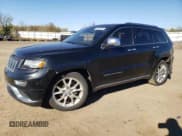 ✅ 2014 Jeep Grand Cherokee Summit • VIN: 1C4RJFJG5EC246843 • Lot: 82624805. Listed on Copart with 154,033 mi. Free auction sales archive from the USA and detailed vehicle history report at DreamBid. Image 1.