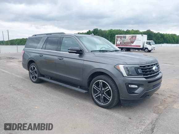 ✅ 2019 Ford Expedition Max Limited • VIN: 1FMJK2AT5KEA03755 • Lot: 42329445. Listed on IAAI with 138,961 mi. Free auction sales archive from the USA and detailed vehicle history report at DreamBid. Image 1.