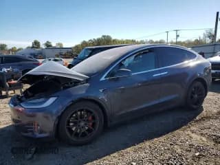✅ 2018 Tesla Model X 75D • VIN: 5YJXCAE46JF090961 • Лот: 86862005. Опубликован ранее на Copart с пробегом Не указан. Бесплатный доступ к архиву аукционных продаж из США и подробный отчёт об истории автомобиля на DreamBid. Изображение 1.