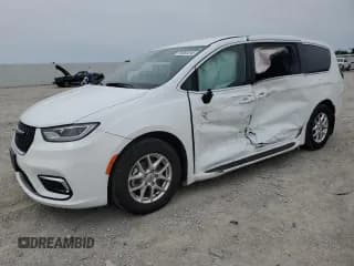 ✅ 2023 Chrysler Pacifica Touring • VIN: 2C4RC1FG7PR590416 • Lot: 58065245. Listed on Copart with 50,020 mi. Free auction sales archive from the USA and detailed vehicle history report at DreamBid. Image 1.