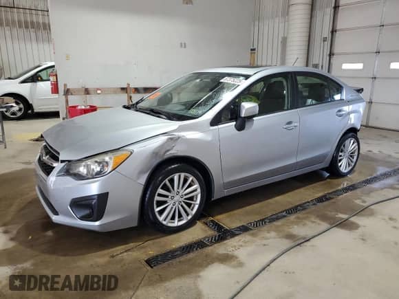 2013 Subaru Impreza Premium с VIN JF1GJAD64DH036092, выставлен на аукционе Copart как лот 67375225 с пробегом 107 058 миль миль и Списание • Salvage title. История ставок и продаж доступна на DreamBid. Изображение 1.