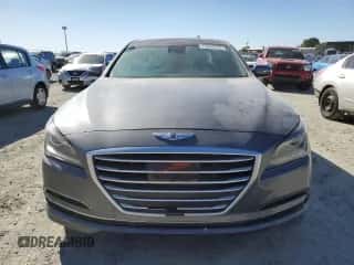 2015 Hyundai Genesis 3.8L z VIN KMHGN4JE2FU077886, wystawiony jako Copart lot #76945744 z przebiegiem 872 mil mil oraz Szkoda całkowita • Salvage title. Historia ofert i sprzedaży dostępna na DreamBid. Obrazek 5.