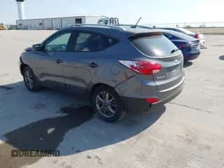 2014 Hyundai Tucson Limited z VIN KM8JUCAG8EU855126, wystawiony jako IAAI lot #43374922 z przebiegiem 211 922 mil mil oraz . Historia ofert i sprzedaży dostępna na DreamBid. Obrazek 3.