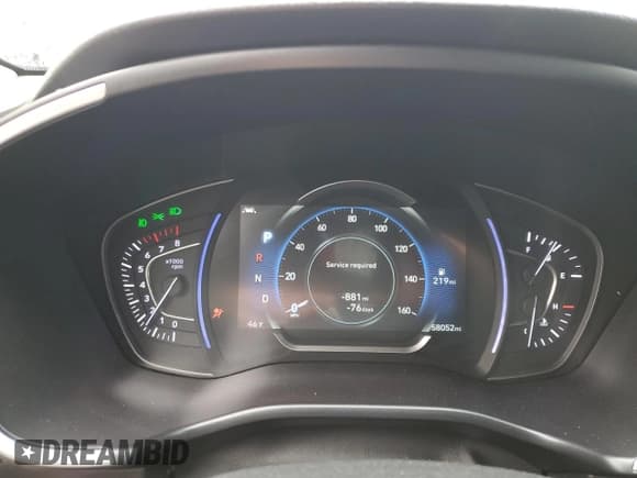 ✅ 2020 Hyundai Santa Fe Limited • VIN: 5NMS53AD1LH206915 • Lot: 42157125. Wystawiony na Copart z przebiegiem 58 052 mil. Bezpłatny archiwum sprzedaży aukcyjnych z USA i szczegółowy raport historii pojazdu na DreamBid. Zdjęcie 9.