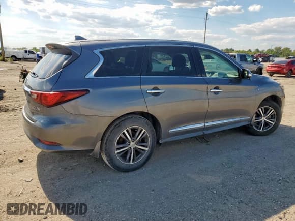 ✅ 2019 Infiniti QX60 Luxe • VIN: 5N1DL0MN3KC527543 • Lot: 84296825. Listed on Copart with 75,174 mi. Free auction sales archive from the USA and detailed vehicle history report at DreamBid. Image 3.