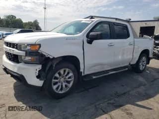 2020 Chevrolet Silverado 1500 Custom с VIN 1GCPYBEH8LZ343379, выставлен на аукционе Copart как лот 71993955 с пробегом 105 072 миль миль и Списание • Salvage title. История ставок и продаж доступна на DreamBid. Изображение 1.