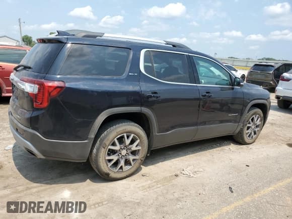 ✅ 2021 GMC Acadia SLT • VIN: 1GKKNULS1MZ122550 • Lot: 67023245. Listed on Copart with 21,071 mi. Free auction sales archive from the USA and detailed vehicle history report at DreamBid. Image 3.