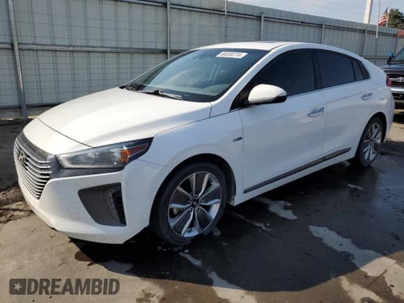 2019 Hyundai Ioniq Limited z VIN KMHC85LC7KU126873, wystawiony jako Copart lot #66030774 z przebiegiem 113 115 mil mil oraz Szkoda całkowita • Salvage title. Historia ofert i sprzedaży dostępna na DreamBid. Obrazek 1.
