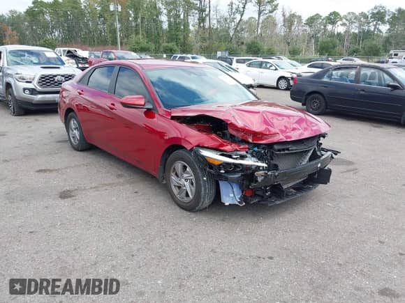 2024 Hyundai Elantra SE with VIN KMHLL4DG0RU840042, listed as a IAAI auction lot 43345194 with 33,567 mi miles and . Bid and sale history available at DreamBid. Image 1.