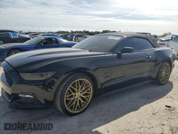 ✅ 2017 Ford Mustang V6 • VIN: 1FATP8EM2H5247804 • Lot: 87425734. Listed on Copart with 109,779 mi. Free auction sales archive from the USA and detailed vehicle history report at DreamBid. Image 1.