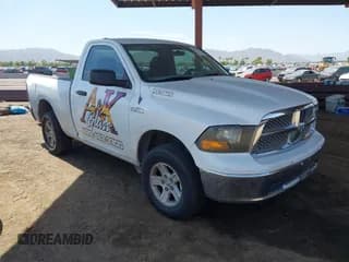 ✅ 2010 Dodge 1500 ST • VIN: 3D7JV1EP6AG115223 • Lot: 42906974. Listed on IAAI with 162,112 mi. Free auction sales archive from the USA and detailed vehicle history report at DreamBid. Image 1.