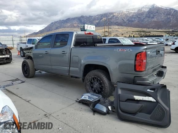 ✅ 2021 Chevrolet Colorado 4WD LT • VIN: 1GCPTCE16M1142815 • Lot: 78711574. Listed on Copart with 35,041 mi. Free auction sales archive from the USA and detailed vehicle history report at DreamBid. Image 2.