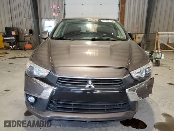 2017 Mitsubishi Outlander SE with VIN JA4AR3AW0HZ016957, listed as a Copart auction lot 86597575 with 87,520 mi miles and Salvage title. Bid and sale history available at DreamBid. Image 5.