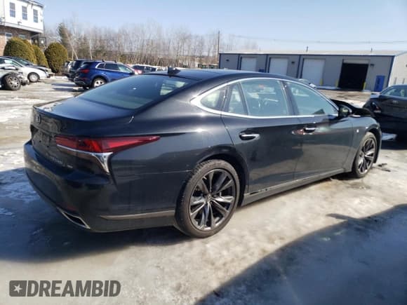 ✅ 2018 Lexus LS 500 • VIN: JTHC51FF4J5001820 • Lot: 45569585. Listed on Copart with 95,505 mi. Free auction sales archive from the USA and detailed vehicle history report at DreamBid. Image 3.