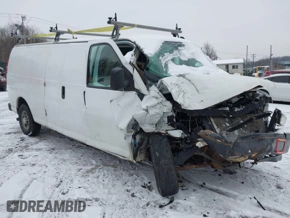 ✅ 2016 Chevrolet Express Cargo • VIN: 1GCWGBFF3G1169236 • Lot: 41176424. Listed on IAAI with Not provided. Free auction sales archive from the USA and detailed vehicle history report at DreamBid. Image 1.