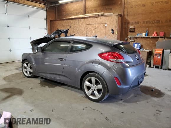 ✅ 2013 Hyundai Veloster w/Black Int • VIN: KMHTC6AD7DU162534 • Lot: 54061425. Listed on Copart with Not provided. Free auction sales archive from the USA and detailed vehicle history report at DreamBid. Image 2.