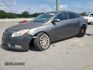 ✅ 2011 Buick Regal CXL RL3 • VIN: W04GR5EC6B1004792 • Lot: 66725385. Listed on Copart with 155,809 mi. Free auction sales archive from the USA and detailed vehicle history report at DreamBid. Image 1.
