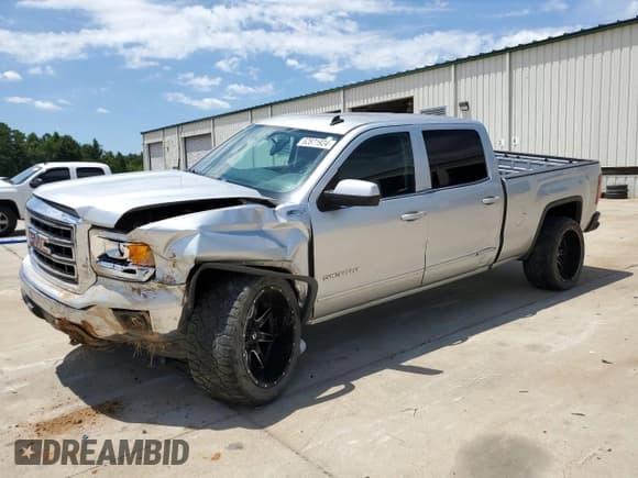 ✅ 2014 GMC Sierra 1500 SLE • VIN: 3GTU2UEC3EG118679 • Lot: 62871924. Listed on Copart with 135,414 mi. Free auction sales archive from the USA and detailed vehicle history report at DreamBid. Image 1.