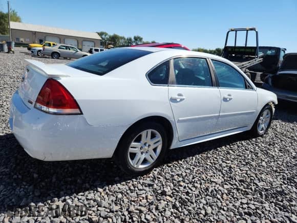 2012 Chevrolet Impala LT Fleet with VIN 2G1WG5E36C1133207, listed as a Copart auction lot 85847885 with 182,581 mi miles and Salvage title. Bid and sale history available at DreamBid. Image 3.