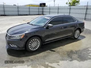 ✅ 2017 Volkswagen Passat SE • VIN: 1VWBT7A35HC014940 • Lot: 57395184. Listed on Copart with 110,084 mi. Free auction sales archive from the USA and detailed vehicle history report at DreamBid. Image 1.