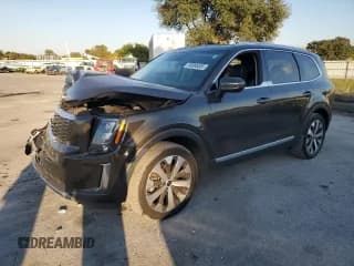 ✅ 2022 Kia Telluride EX • VIN: 5XYP34HC2NG249378 • Lot: 93065655. Listed on Copart with 65,342 mi. Free auction sales archive from the USA and detailed vehicle history report at DreamBid. Image 1.