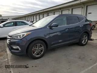 2017 Hyundai Santa Fe 2.4L z VIN 5NMZUDLB3HH025020, wystawiony jako Copart lot #84997425 z przebiegiem 139 041 mil mil oraz Szkoda całkowita • Salvage title. Historia ofert i sprzedaży dostępna na DreamBid. Obrazek 1.