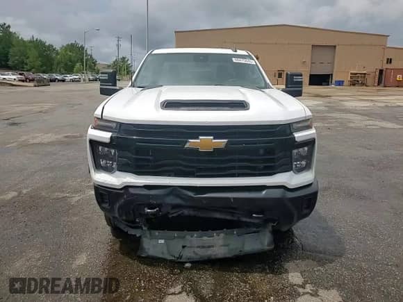 2024 Chevrolet Silverado 2500HD Work Truck with VIN 1GC4YLE71RF271189, listed as a Copart auction lot 68475645 with 24,071 mi miles and Salvage title. Bid and sale history available at DreamBid. Image 13.