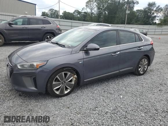 2017 Hyundai Ioniq Limited z VIN KMHC85LC4HU040753, wystawiony jako Copart lot #73189554 z przebiegiem 148 820 mil mil oraz Szkoda całkowita • Salvage title. Historia ofert i sprzedaży dostępna na DreamBid. Obrazek 1.