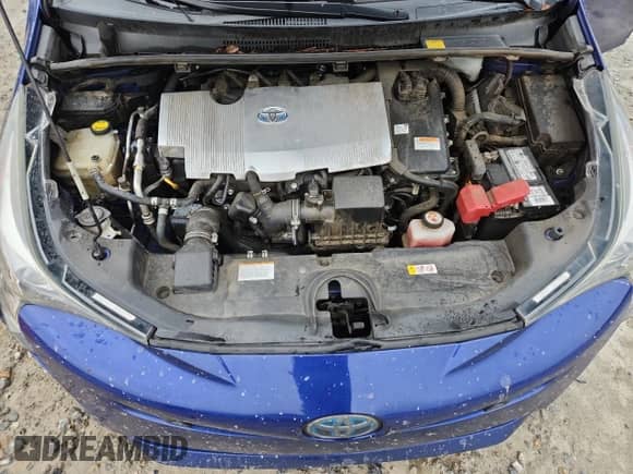 2018 Toyota Prius Two z VIN JTDKBRFU3J3595637, wystawiony jako Copart lot #90105975 z przebiegiem 257 844 mil mil oraz Czysty tytuł • Clean title. Historia ofert i sprzedaży dostępna na DreamBid. Obrazek 11.