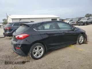 2017 Chevrolet Cruze LT with VIN 3G1BE6SM5HS577519, listed as a Copart auction lot 83866805 with 64,924 mi miles and Salvage title. Bid and sale history available at DreamBid. Image 3.