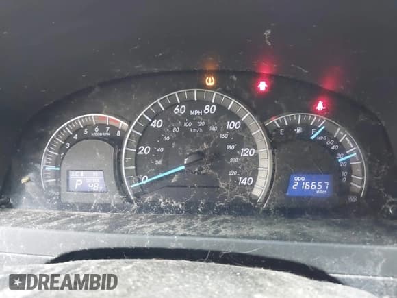 ✅ 2012 Toyota Camry XLE • VIN: 4T1BF1FK7CU156289 • Lot: 43521995. Listed on IAAI with 216,657 mi. Free auction sales archive from the USA and detailed vehicle history report at DreamBid. Image 7.