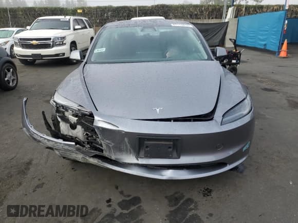 ✅ 2025 Tesla Model 3 Long Range • VIN: 5YJ3E1EA4SF005390 • Lot: 87114815. Listed on Copart with 40,200 mi. Free auction sales archive from the USA and detailed vehicle history report at DreamBid. Image 5.