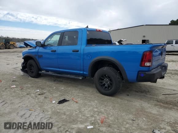 ✅ 2022 Ram 1500 Warlock • VIN: 1C6RR7LT5NS166738 • Lot: 46916345. Listed on Copart with 45,646 mi. Free auction sales archive from the USA and detailed vehicle history report at DreamBid. Image 2.