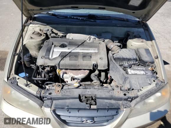 2006 Hyundai Elantra GLS with VIN KMHDN46D76U240146, listed as a Copart auction lot 69998104 with 146,660 mi miles and Salvage title. Bid and sale history available at DreamBid. Image 12.