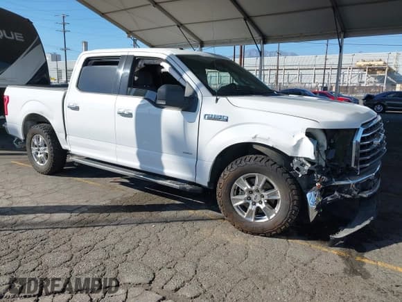 ✅ 2017 Ford F-150 XL • VIN: 1FTEW1CP6HKE20896 • Lot: 43526467. Listed on IAAI with 126,076 mi. Free auction sales archive from the USA and detailed vehicle history report at DreamBid. Image 1.