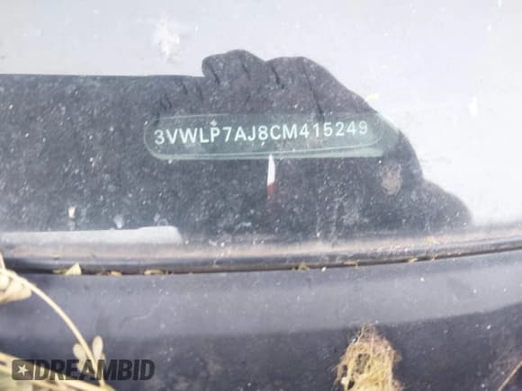 ✅ 2012 Volkswagen Jetta SEL • VIN: 3VWLP7AJ8CM415249 • Lot: 40265285. Listed on IAAI with 77,131 mi. Free auction sales archive from the USA and detailed vehicle history report at DreamBid. Image 12.