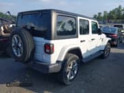✅ 2020 Jeep Wrangler Unlimited Sahara • VIN: 1C4HJXEN3LW256969 • Lot: 42719059. Listed on IAAI with 36,922 mi. Free auction sales archive from the USA and detailed vehicle history report at DreamBid. Image 4.