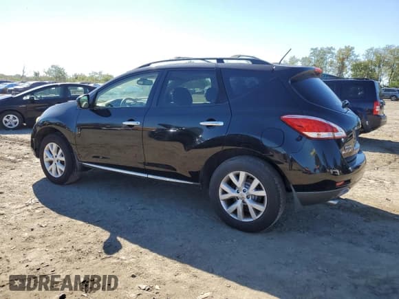 ✅ 2012 Nissan Murano LE • VIN: JN8AZ1MW8CW239543 • Lot: 82389475. Listed on Copart with 157,084 mi. Free auction sales archive from the USA and detailed vehicle history report at DreamBid. Image 2.