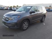 ✅ 2021 Honda Pilot EX-L • VIN: 5FNYF5H54MB018846 • Лот: 41208987. Опубликован ранее на IAAI с пробегом 80 757 миль. Бесплатный доступ к архиву аукционных продаж из США и подробный отчёт об истории автомобиля на DreamBid. Изображение 2.