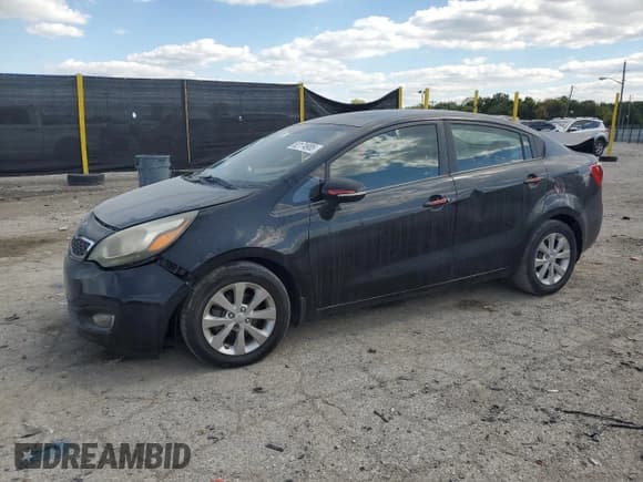 ✅ 2012 Kia Rio EX • VIN: KNADN4A34C6077097 • Lot: 82174985. Listed on Copart with 137,513 mi. Free auction sales archive from the USA and detailed vehicle history report at DreamBid. Image 1.