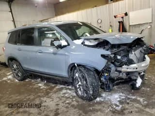 ✅ 2023 Honda Passport EX-L • VIN: 5FNYF8H55PB011104 • Lot: 43435265. Wystawiony na Copart z przebiegiem 29 394 mil. Bezpłatny archiwum sprzedaży aukcyjnych z USA i szczegółowy raport historii pojazdu na DreamBid. Zdjęcie 4.