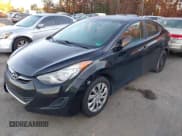 ✅ 2012 Hyundai Elantra Limited • VIN: 5NPDH4AE7CH098866 • Lot: 43615047. Listed on IAAI with 239,768 mi. Free auction sales archive from the USA and detailed vehicle history report at DreamBid. Image 2.